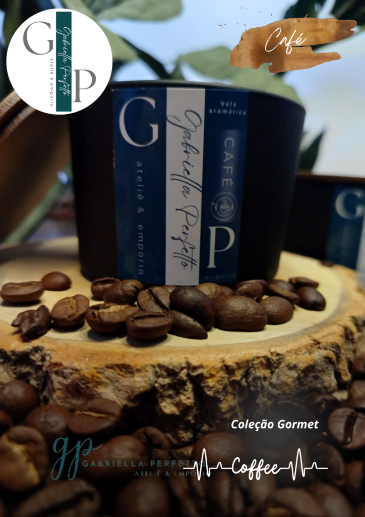 Vela Aromática Vegana Café | Pote 90 gramas