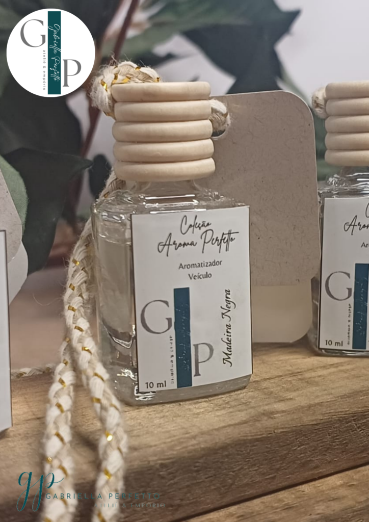 Aromatizador de Veículo | Madeira Negra – 10 ml