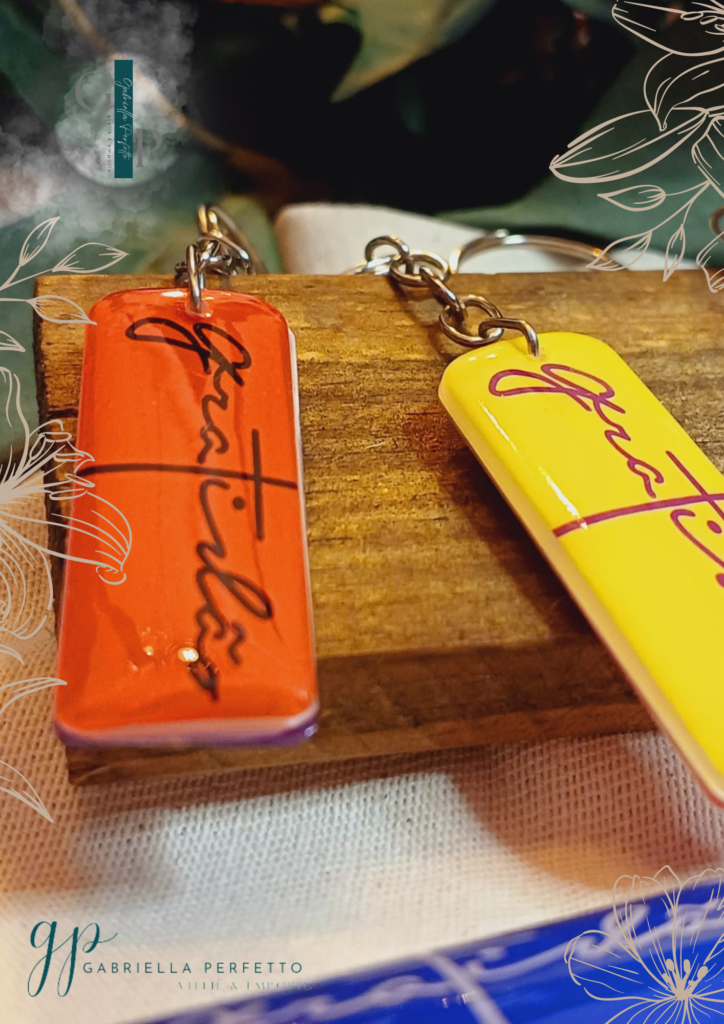 Chaveiro | Gratidão Cores