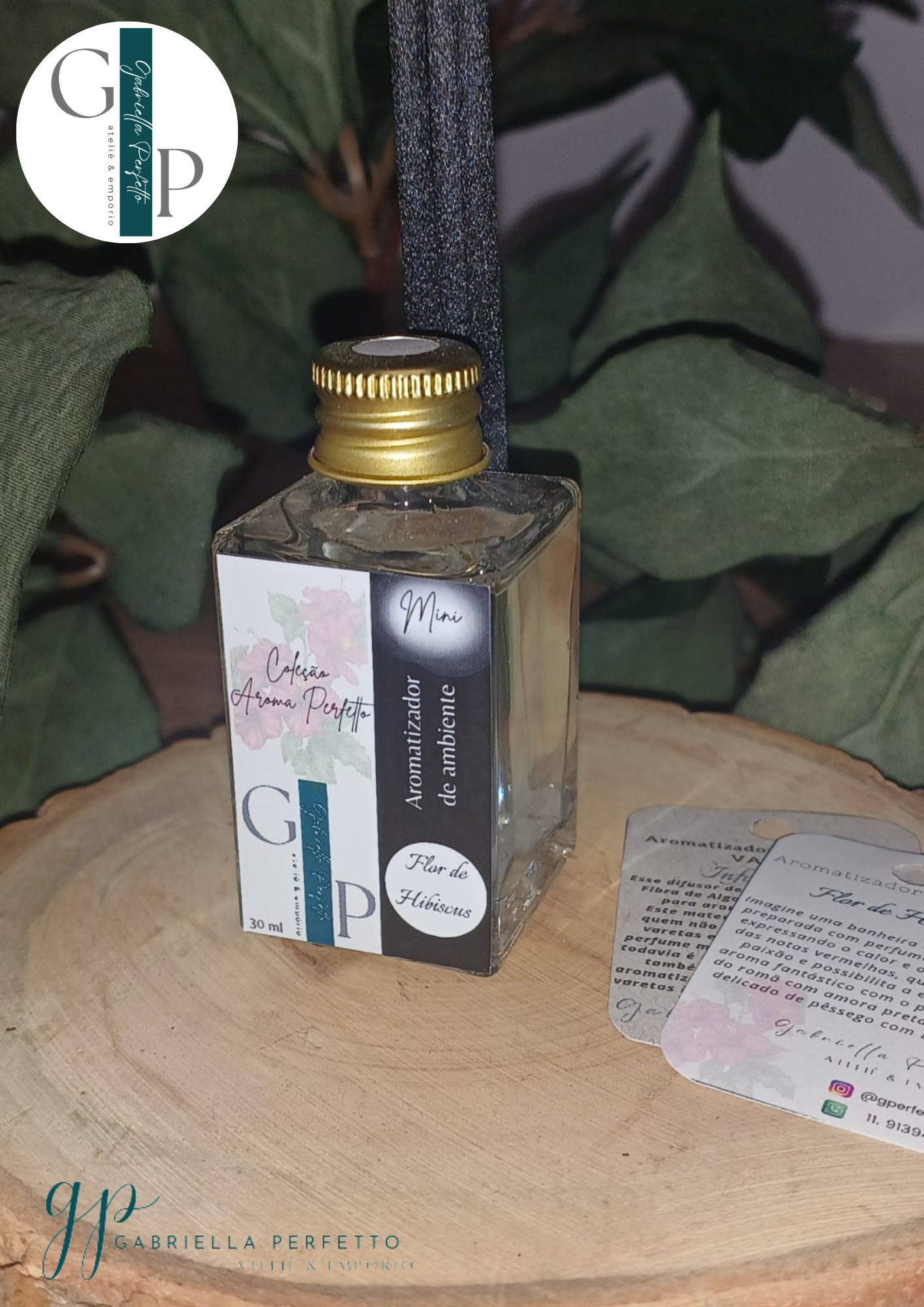Aromatizador Ambiente | Flor de Hibisco - 30 ml - Imagem 3