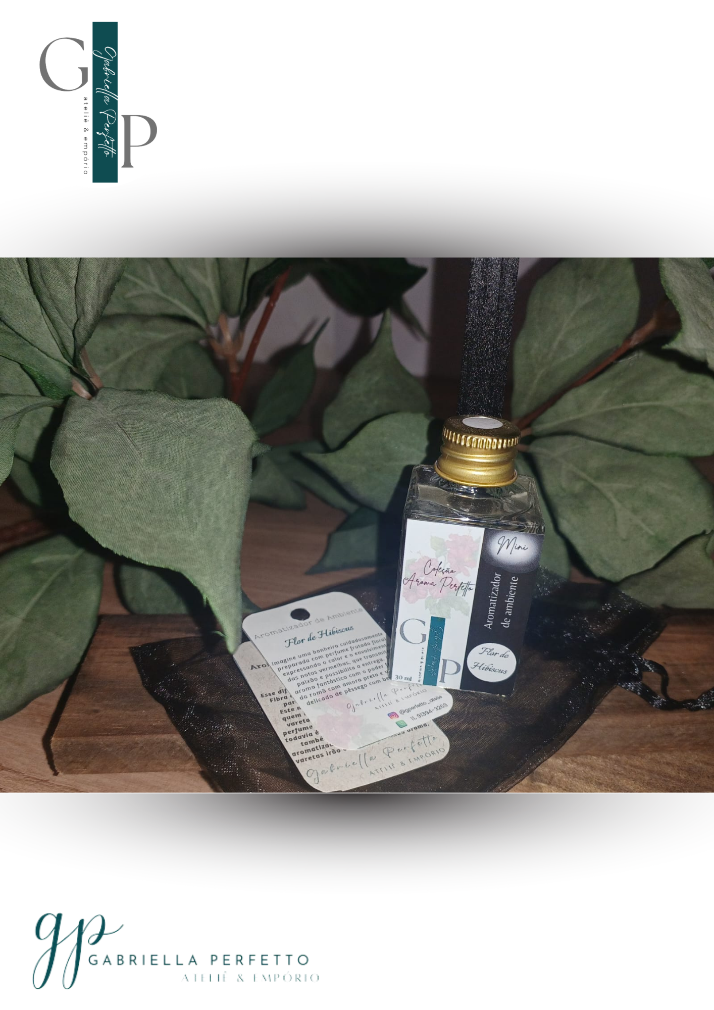 Aromatizador Ambiente | Flor de Hibisco - 30 ml - Imagem 4