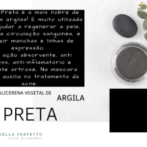 Sabonete Glicerinado | Argila Preta - Aroma Pitanga Preta - 90 gr