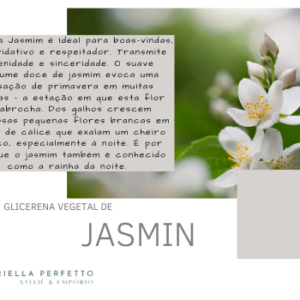 Sabonete Glicerinado | Jasmim - 80 gr