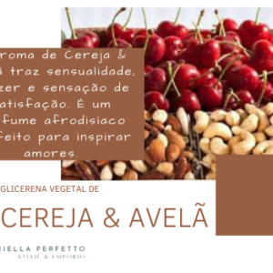 Sabonete Glicerinado | Cereja & Avelã  - 80 gr